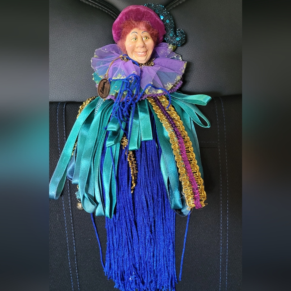 Katherine's Collection Jester bottle topper decoration